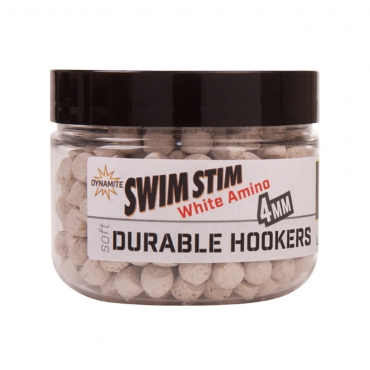 Dynamite Baits Swim Stim Durable Hook Pellet 4mm White Amino